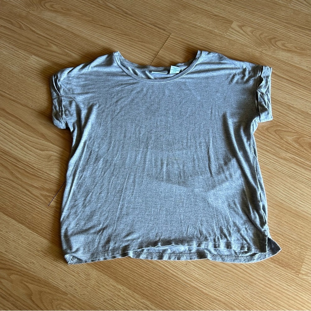 Sigrid Olsen Light Gray Blouse Women’s XS